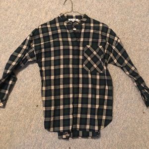 Joy joy plaid blouse size XS
